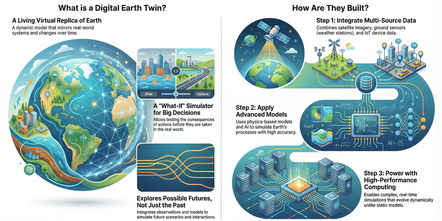 How Digital Twins of the Earth Are Changing Decision-Making - Sudoor ...